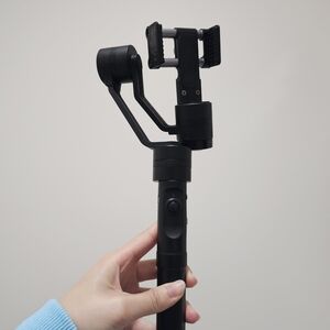 Sleek Black Camera Stabilizer
